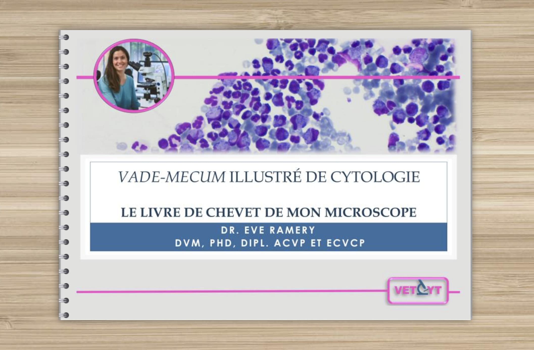 Couverture du Vade-mecum illustré de cytologie, Dr Eve Ramery